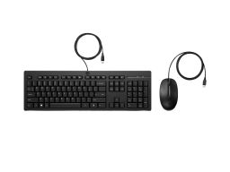 Клавиатура и манипулятор HP 225 Wired Mouse and KB G2 (AX2Y7AA#ACB)