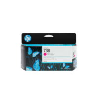 HP 498N6A 738 130-ml Magenta DesignJet Ink Cartridge for DesignJet T850 130 ml.