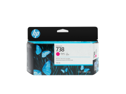 HP 498N6A 738 130-ml Magenta DesignJet Ink Cartridge for DesignJet T850 130 ml.