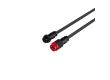 Провод для механической клавиатуры HyperX USB-C Coiled Cable Grey-Black 6J679AA