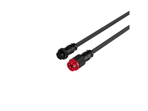 Провод для механической клавиатуры HyperX USB-C Coiled Cable Grey-Black 6J679AA