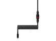 Провод для механической клавиатуры HyperX USB-C Coiled Cable Grey-Black 6J679AA