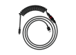 Провод для механической клавиатуры HyperX USB-C Coiled Cable Grey-Black 6J679AA