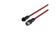 Провод для механической клавиатуры HyperX USB-C Coiled Cable Red-Black 6J677AA