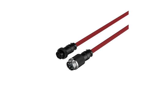 Провод для механической клавиатуры HyperX USB-C Coiled Cable Red-Black 6J677AA
