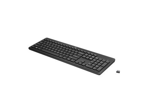 Клавиатура HP 3L1E7AA 230 BLK WL KBD