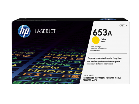 Картридж лазерный HP LaserJet 653A CF322A Желтый