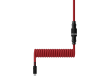 Провод для механической клавиатуры HyperX USB-C Coiled Cable Red-Black 6J677AA