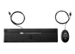Клавиатура и мышь HP 320MK / USB / QWERTY / Черный