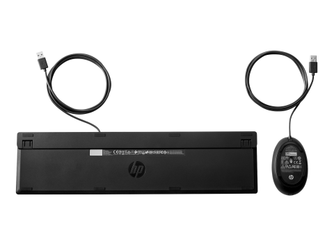 Клавиатура и мышь HP 320MK / USB / QWERTY / Черный