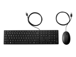 Мышь и клавиатура HP Wired 320MK / Wired USB / Optical Mouse / Full-size Keyboard / Spill-Resistant Design
