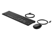 Клавиатура и мышь HP 320MK / USB / QWERTY / Черный