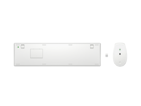 Беспроводной набор клавиатура и мышь HP 655 Wireless KB/MSE Combo WHT USB - оптический манипулятор, раскладка каз/рус/анг.