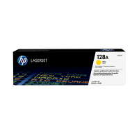 Картридж HP 128A, желтый / 1300 страниц (CE322A)
