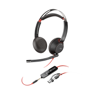 Наушники Poly Blackwire 5220 USB-C/+3.5mm Plug (8X231AA)