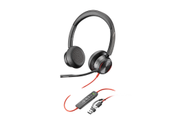Наушники Poly Blackwire 8225 Stereo USB-C Headset +USB-C/A Adapter (8X223AA)