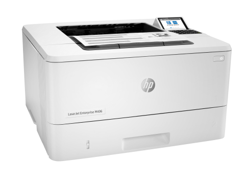 Принтер цветной лазерный HP LaserJet Ent M406dn 3PZ15A, А4, 38 стр/мин, Ethernet, 1GB, USB 2.0