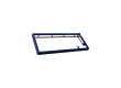 Запчасть к клавиатуре верхняя панель HyperX Alloy Rise 75 - Navy Blue 85U15AA