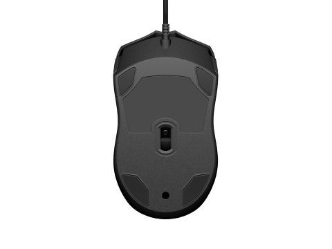 Мышь оптическая проводная HP 6VY96AA 100 Black, USB-A
