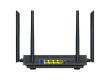 Wi-Fi роутер Netis N6, WiFi 6, AX1800, 574+1201Мбит/с, 4x5dBi, TR-069, Mesh, GWAN, 3xGLAN, USB3.0
