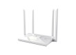 Wi-Fi роутер Netis NC21, WiFi 5, AC1200, 300+867Мбит/с, 4x5dBi, TR-069, WPS, Mesh, IPTV, WAN, 3xLAN