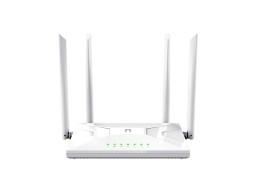 Wi-Fi роутер Netis NC21, WiFi 5, AC1200, 300+867Мбит/с, 4x5dBi, TR-069, WPS, Mesh, IPTV, WAN, 3xLAN