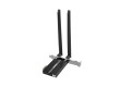 PCI-E адаптер Netis F1, WiFi6, AX3000, BT, 2 antennas