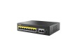 Коммутатор Netis P110GH, 8x10/100/1000 LAN PoE, 2xGigabit Uplink, 1xSFP, 120W PoE