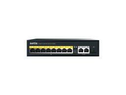 Коммутатор Netis P110GH, 8x10/100/1000 LAN PoE, 2xGigabit Uplink, 1xSFP, 120W PoE